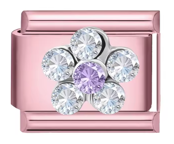 Pink: Purple Gem Flower