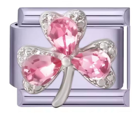Purple: Pink Clover Gem