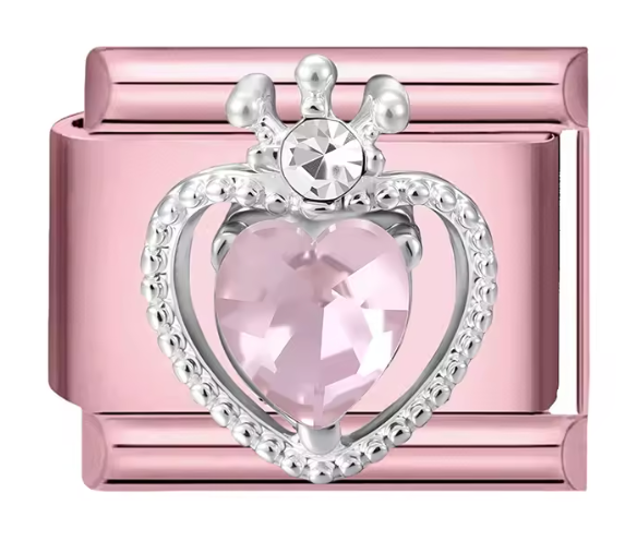 Pink: Pink Heart Crown