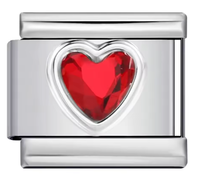 Silver: Red Heart