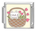 Silver: Basket Cat
