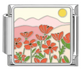 Silver: Red Flowers