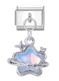 Silver: Dangling Holo Star
