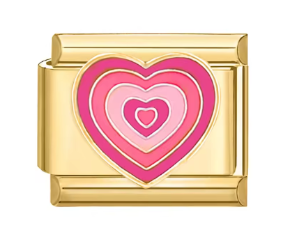 Gold: Powerpuff heart