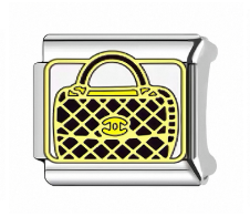 Silver: CC black bag
