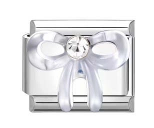 Silver: Transparent ribbon