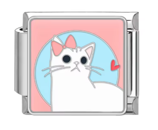 Silver: White cat