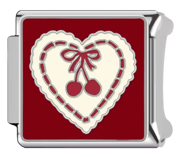 Silver: Red heart cherry