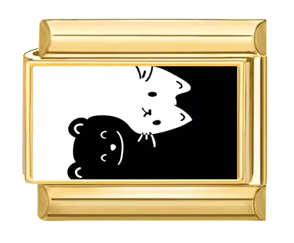 Gold: Cat and bear