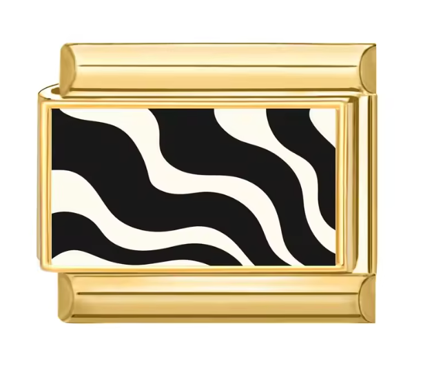 Gold: Wavy stripes