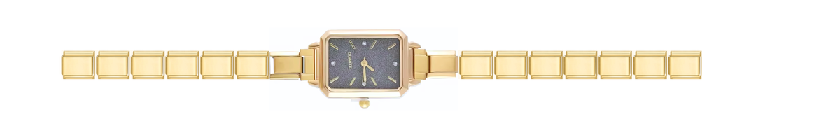 Black Rectangle Watch