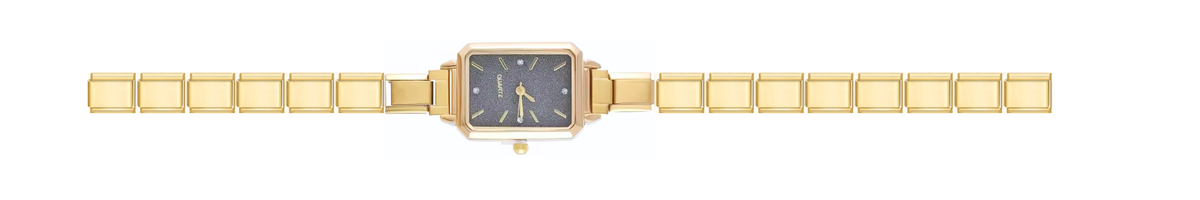 Black Rectangle Watch