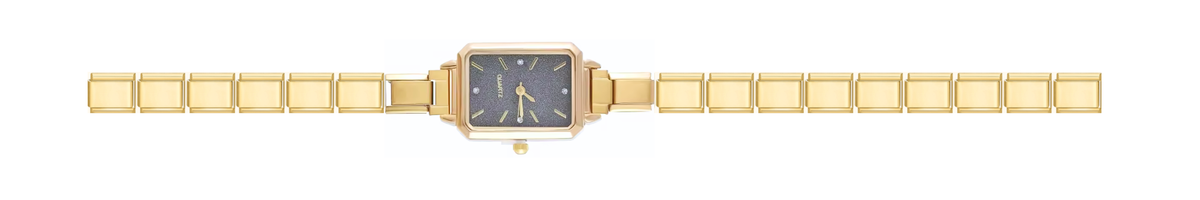 Black Rectangle Watch