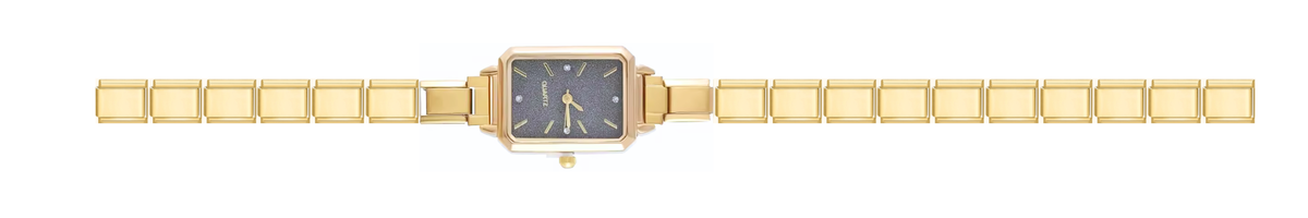 Black Rectangle Watch