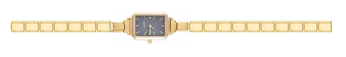Black Rectangle Watch