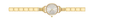 Gold Round Watch