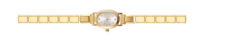 Gold Oval Watch
