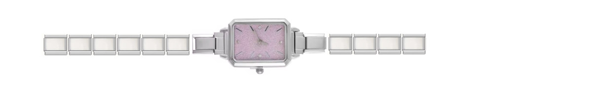Pink Glitter Watch