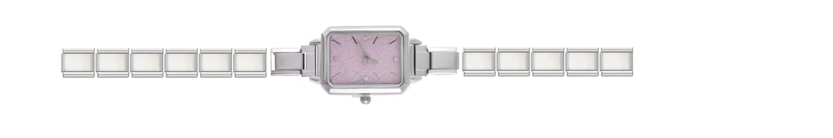 Pink Glitter Watch