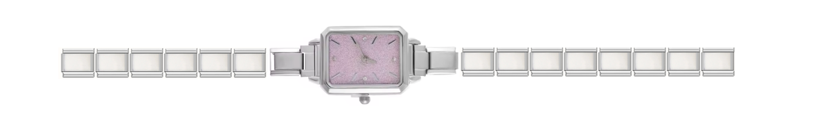 Pink Glitter Watch