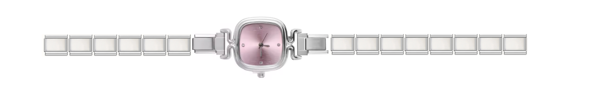 Pink Square Watch