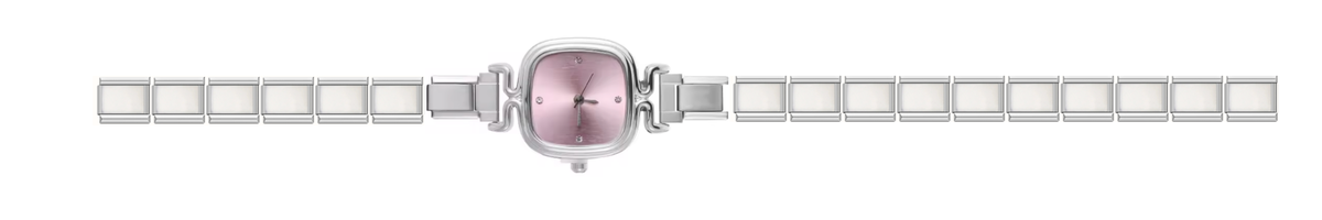 Pink Square Watch